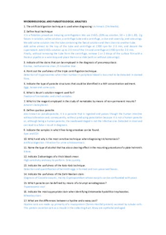 EXAM 2018 PARASITOLOGICAL ANALYSIS.pdf