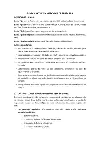 TEMA 5. ACTIVOS Y MERCADOS DE RENTA FIJA.pdf