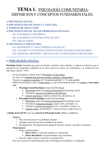 TEMA 1. Psicología Comunitaria; definición y conceptos fundamentales..pdf