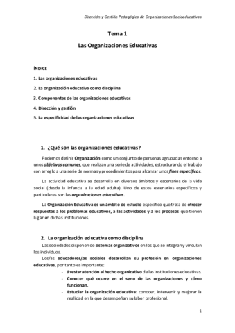 Tema 1 - Las Organizaciones educativas .pdf
