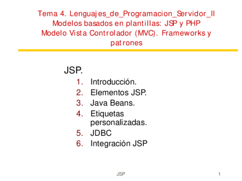 Tema 4 - Lenguaje de programación Servidor 2 (JSP).pdf