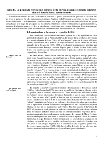 Tema 11. La península ibérica en el contexto de la Europa posnapoleónica- la construcción del Estado liberal revolucionario.pdf