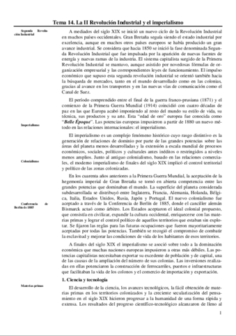 Tema 14. La II Revolución Industrial y el imperialismo.pdf