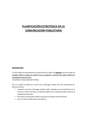 PLANIFICACIÓN ESTRATÉGICA DE LA COMUNICACIÓN PUBLICITARIA APUNTES FINALES.pdf