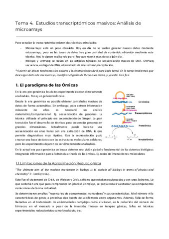 Tema 4. Estudios transcriptómicos masivos. Microarray.pdf
