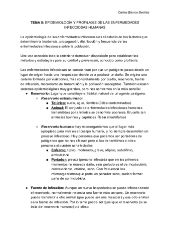 Microbiología Clínica. Tema 5 - EPIDEMIOLOGÍA.pdf