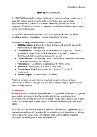 BIOTECNOLOGÍA MICROBIANA - Tema 19 - PROBIÓTICOS.pdf