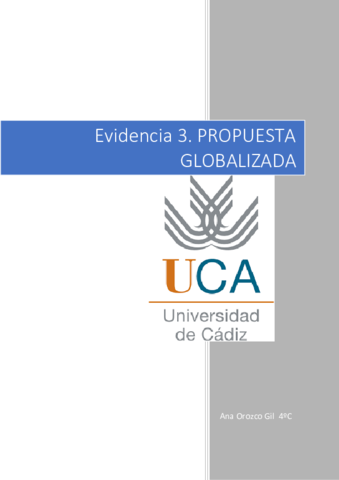 Evidencia 3. PROPUESTA GLOBALIZADA PARA INFANTIL.pdf