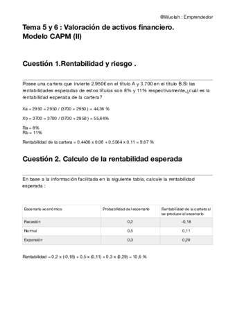 Tema 5 y 6 : Valoración de activos financieros : Modelo CAMP (II).pdf