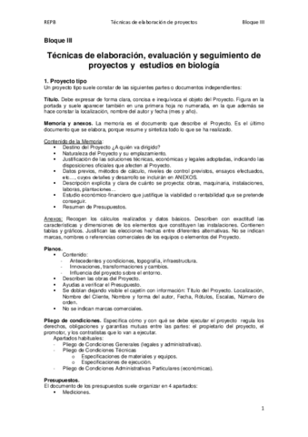 Bloque III Técnicas de elaboración- evaluación y seguimiento de proyectos y  estudios en biología.pdf