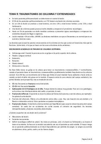 TEMA 9 TRAUMATISMOS DE COLUMNA Y EXTREMIDADES.pdf