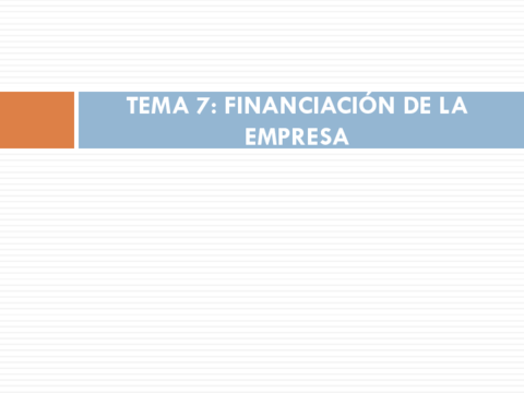 Tema 7. Financiación de la empresa .pdf