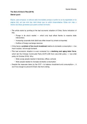 Chapter 6 The end of china's rise summ.pdf