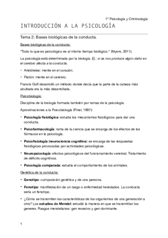 Introducción a la psicología - Tema 2 pdf.pdf