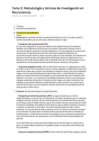 PSICOBIOLOGÍA  Tema 3. Metodología y Técnicas de investigación en Neurociencia..pdf