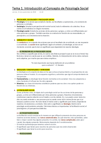 PSICOLOGÍA SOCIAL Tema 1. Introducción al Concepto de Psicología Social.pdf