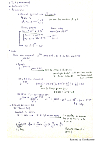 Apuntes y Convocatorias