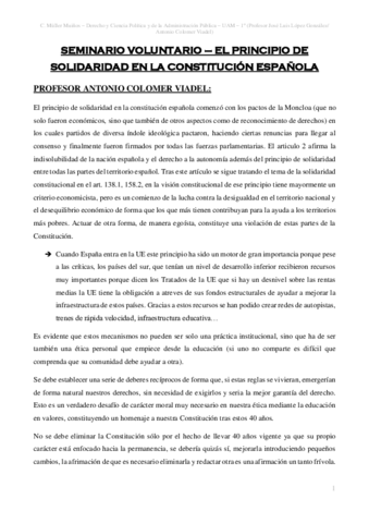 Seminario Voluntario I Derecho Constitucional - El principio de solidaridad en la Constitución Española.pdf