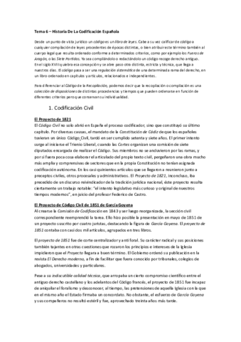 Tema 6 - Historia De La Codificación Española.pdf