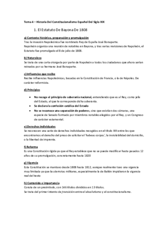 Tema 4 - Historia Del Constitucionalismo Español Del Siglo XIX.pdf