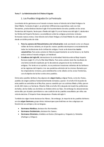 Tema 7 - La Administración En El Reino Visigodo.pdf