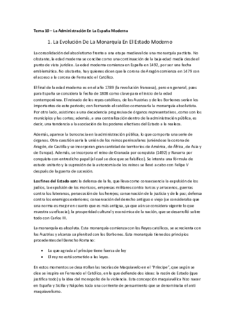 Tema 10 - La Administración En La España Moderna.pdf