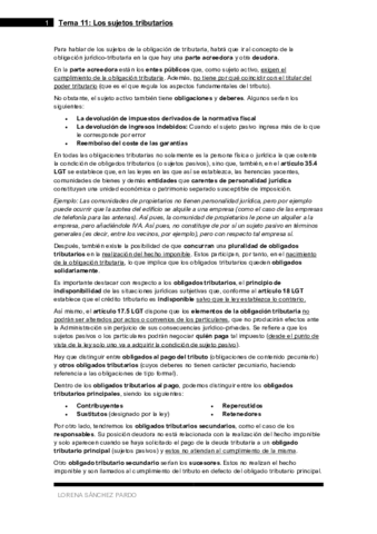Tema 11 - Los sujetos tributarios.pdf