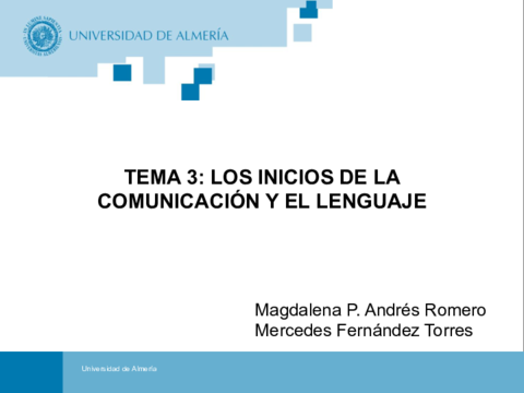 TEMA 2 (Primera Parte). LOS INICIOS DE LA COMUNICACIÓN Y EL LENGUAJE.pdf
