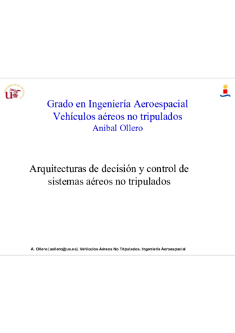 3. Arquitecturas Decisión y Control 2018-2019 con anotaciones UAVs.pdf
