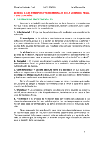 LECCIÓN 3 LOS PRINCIPIOS PROCEDIMENTALES DE LA MEDIACIÓN PENAL Y SUS GARANTÍAS.pdf