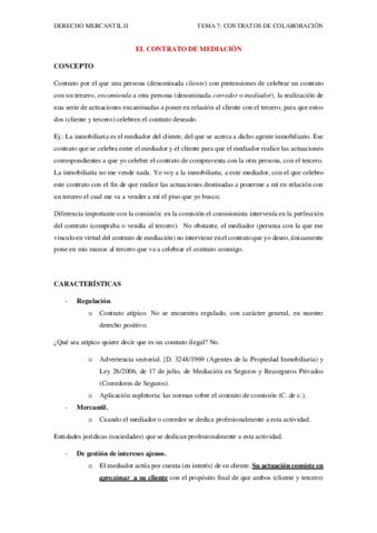 TEMA 7 (2ª PARTE) EL CONTRATO DE MEDIACIÓN.pdf