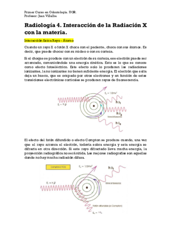 Radiología 4. Interacción de Rayos X y Materia..pdf