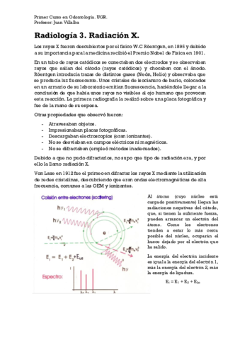 Radiología 3. Radación X..pdf