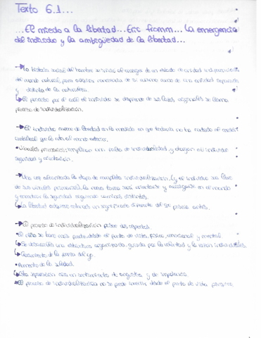 Resumen T6 Eric Fromm - el arte de amar- el miedo a la libertad.pdf