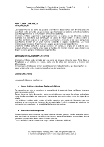 Posgrado HP drenaje linfatico.pdf