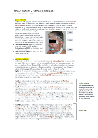 PSICOBIOLOGÍA Tema 2. Sueños y Ritmos Biológicos.pdf