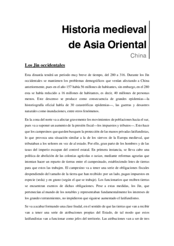 Historia medieval CHINA - 3.- Los Jin Occidentales.pdf