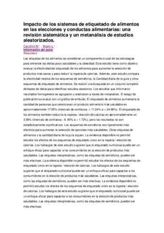 Impact of food labelling systems on food choices and eating behaviours a systematic review and metaanalysis of randomized studies.pdf