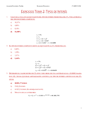 Ejercicios Tema 2 Tipos de Interés Economía Financiera.pdf