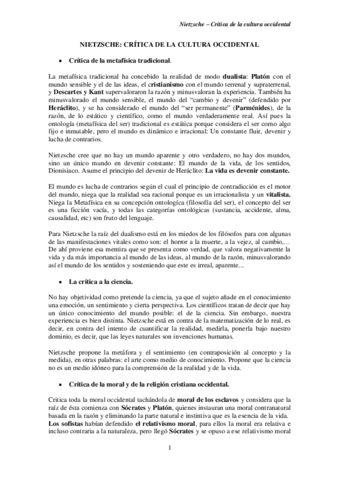 Nietzsche - Crítica de la cultura occidental.pdf