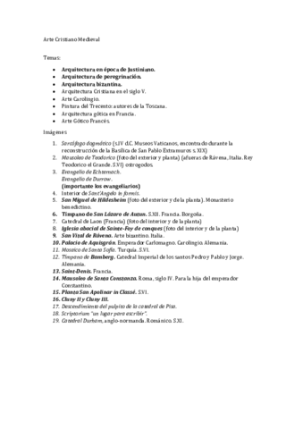 Arte Cristiano Medieval. Exámenes.pdf