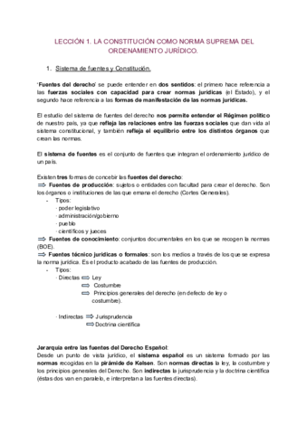LECCION 1. LA CONSTITUCIÓN COMO NORMA SUPREMA DEL ORDENAMIENTO JURÍDICO..pdf