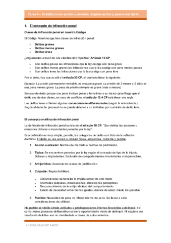 Tema 4 - El delito como acción u omisión. Sujetos activo y pasivo del delito..pdf