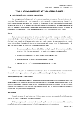 TEMA 6 DERIVADOS CÁRNICOS NO TRATADOS POR CALOR I.pdf