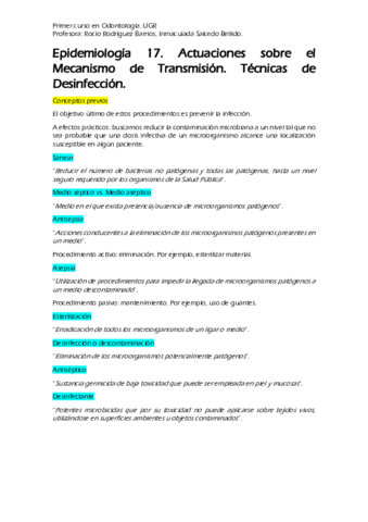 Epidemiología 17. Técnicas de Desinfección..pdf