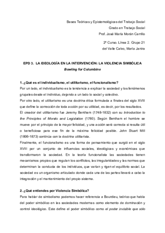 LA IDEOLOGÍA EN LA INTERVENCIÓN LA VIOLENCIA SIMBOLICA Bowling for Columbine.pdf