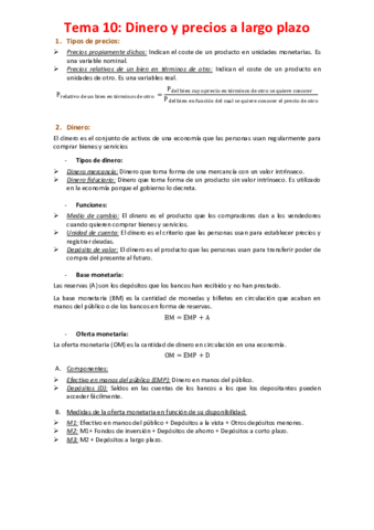 Tema 10 - Dinero y precios a largo plazo.pdf