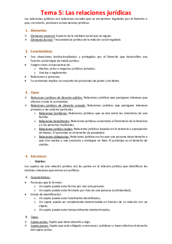Tema 5 - Las relaciones jurídicas.pdf