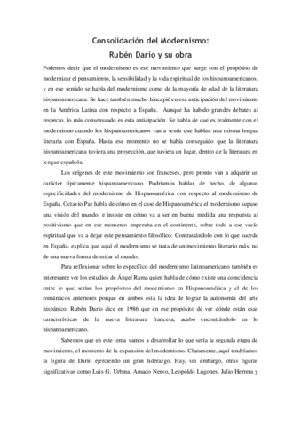 Consolidación del Modernismo Rubén Darío y su obra.pdf