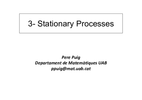 3-Stationary Processes .pdf